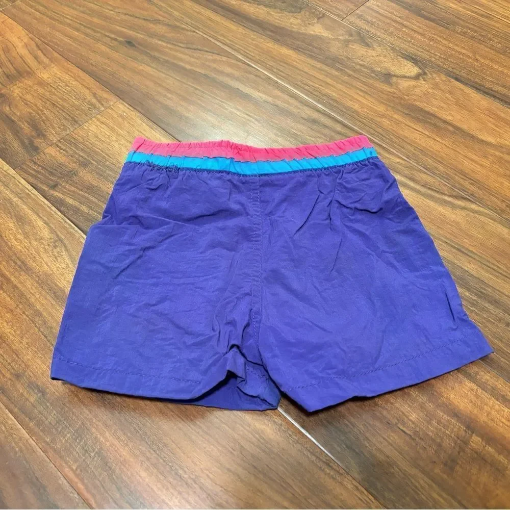 Vintage Purple Board Shorts Swim Trunks Wave Rider